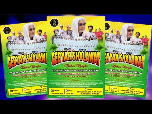 LIVE STREAMING KODOK OFFICIAL (CAK KOMET CAK DODO) GEBYAR SHOLAWAT MADEAN BOJONEGORO