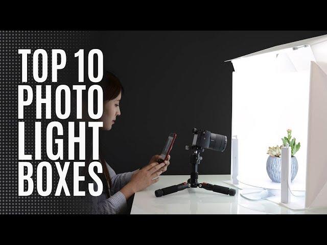 Top 10: Best Photo Studio Light Boxes of 2023 / Portable Lightbox Shooting Tent, Lighting Kit