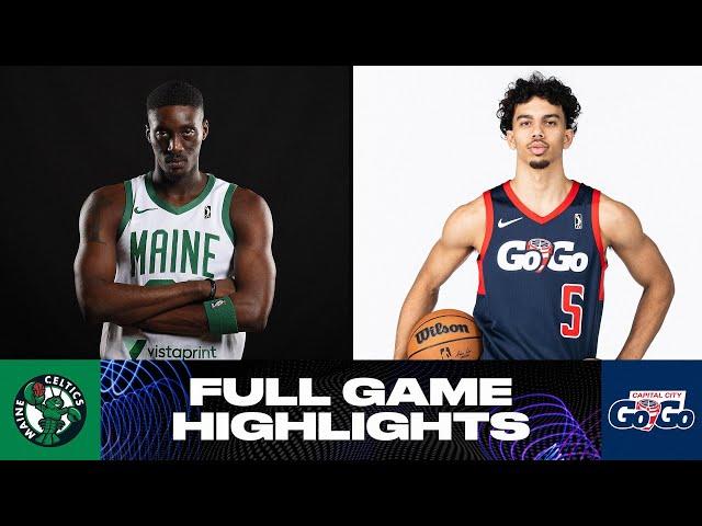 Capital City Go-Go vs. Maine Celtics - Game Highlights