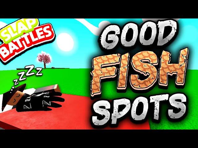 Good places to get FISH/TRAP in Slap Battles Roblox