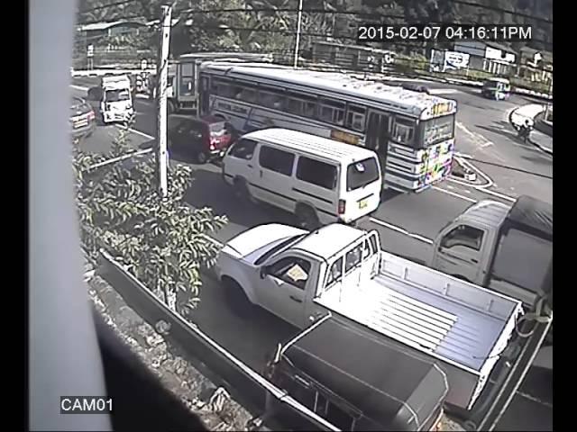 Accident Kegalle (CCTV By Gils Techno Solution)