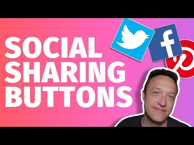 Add social sharing buttons to WordPress 2019