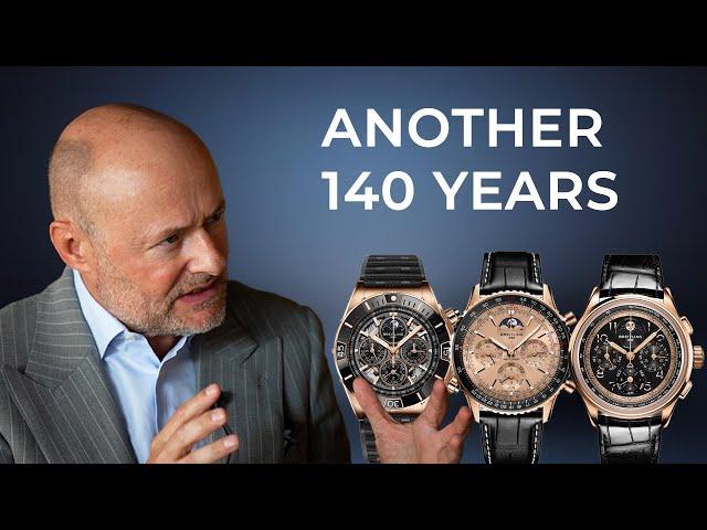 Georges Kern celebrates Breitling's 140th anniversary