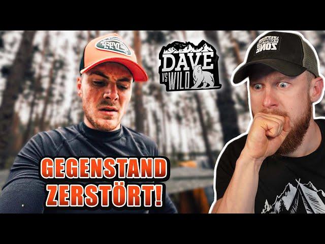 Dave ZERSTÖRT seinen WICHTIGSTEN Gegenstand! - 7 vs. Wild Zweitversuch | Fritz Meinecke reagiert