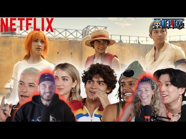 The ONE PIECE LA Cast Reacts to Season One Moments | REACTION |  ️