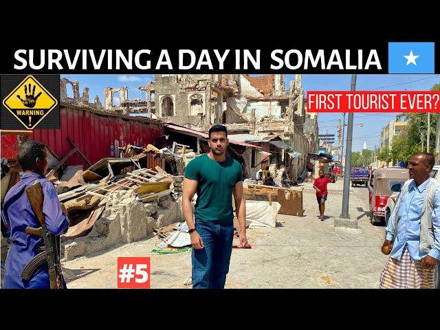 SURVIVING A DAY IN MOGADISHU - SOMALIA 