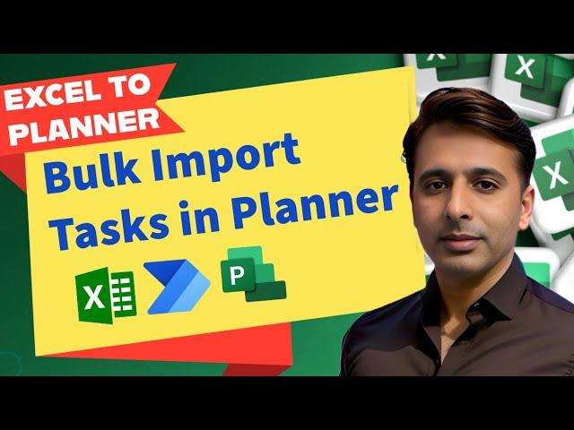 Bulk Import Excel Tasks in Planner using Power Automate