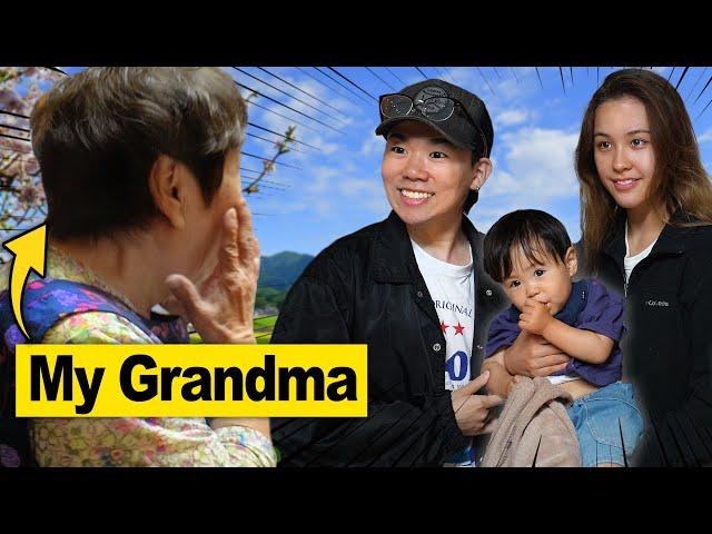 Surprising Japanese Grandparents with My American Girlfriend & Baby