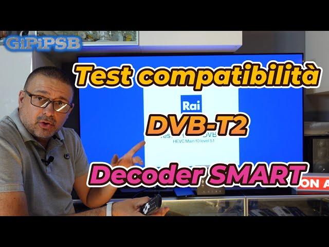 Test dei miei Decoder SMART DVB-T2 per compatibilità con i canali RAI dopo 28 Agosto 2024