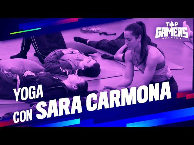 CLASE de YOGA con SARA CARMONA (29NOV) | TOP GAMERS ACADEMY