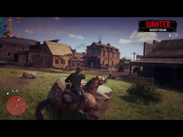 Red Dead Redemption 2 - AMD FX 6300 - GTX 750 Ti