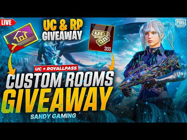 3.6 UPDATE CUSTOM ROOM ONLY CHICKEN DINNER WILL BE GET 325 UC GIVEAWAY