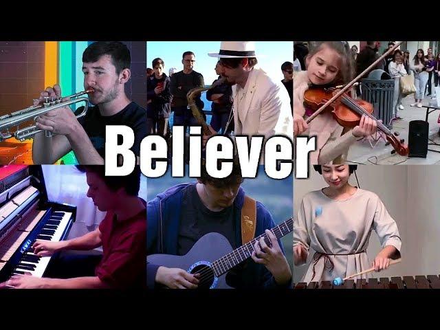 Who Played It Better: Believer by Imagine Dragons (trumpet, sax, violin, piano, guitar or marimba)