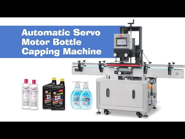 How to debug ZONESUN ZS-XG440S Servo Motor Bottle Capping Machine