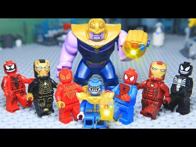 Lego Superhero Avengers Civil War Venom Rescue Thanos