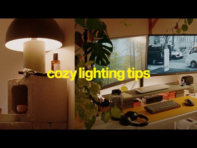 6 simple lighting tips to create a cozy atmosphere (on a budget)