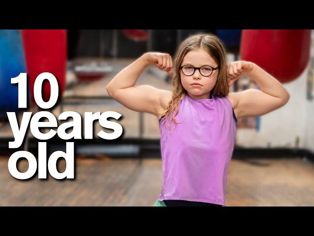 Insane 10-Year-Old Strength Challenge *Father vs Daughter*