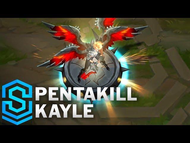 Pentakill Kayle (2019) Skin Spotlight - League of Legends