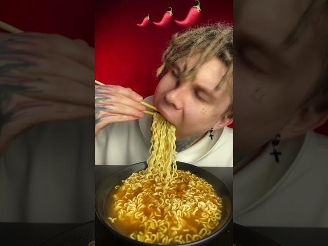 3 levels of spicy noodles