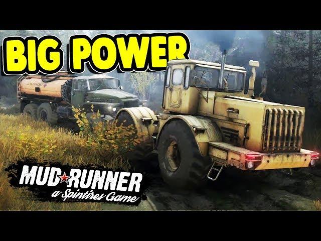 BIGGEST OFF-ROAD VEHICLES ON EARTH | SpinTires: Mudrunner Gameplay