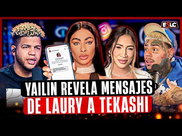 YAILIN EXPLOTA Y MUESTRA MENSAJES DE LAURY ENAMORANDO A TEKIKI Y ANUEL CUANDO ESTABAN CON YAILIN!