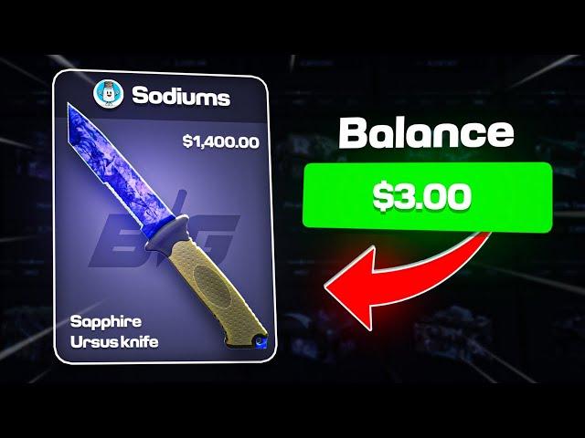 I turned $3.00 deposit into a KNIFE!