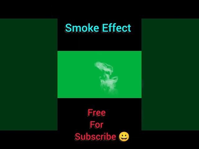 Smoke Effect Free #shorts #greenscreen #smokeeffect #smoke