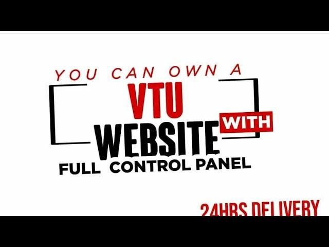 How to Build a VTU Website with Multiple APIs  that make you over 100k per month in Nigeria