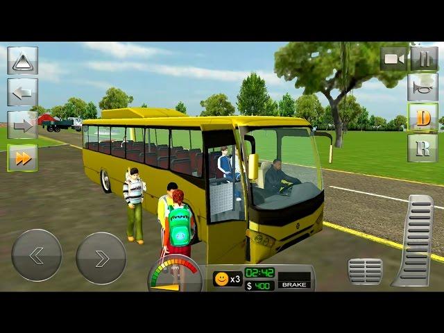 School Bus Driver 3D Simulator Android Gameplay HD #5