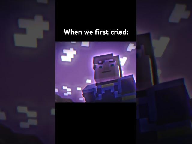 Reuben’s Death | #edit #nostalgia #sad #minecraft  #minecraftstorymode #shorts