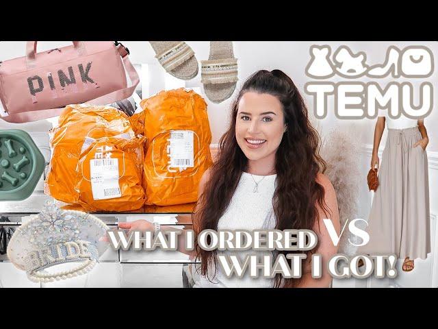 What I Ordered VS What I GOT! | TEMU Home Decor, Fashion Try-On Haul, Gadgets & more