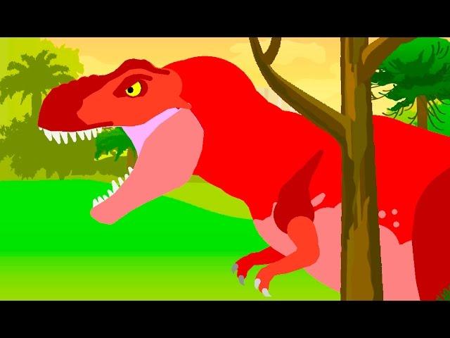 Dinosaurs Cartoon - Tyrannosaur Rex