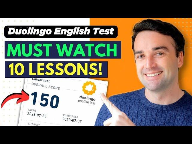 Essential Lessons for the Duolingo English Test