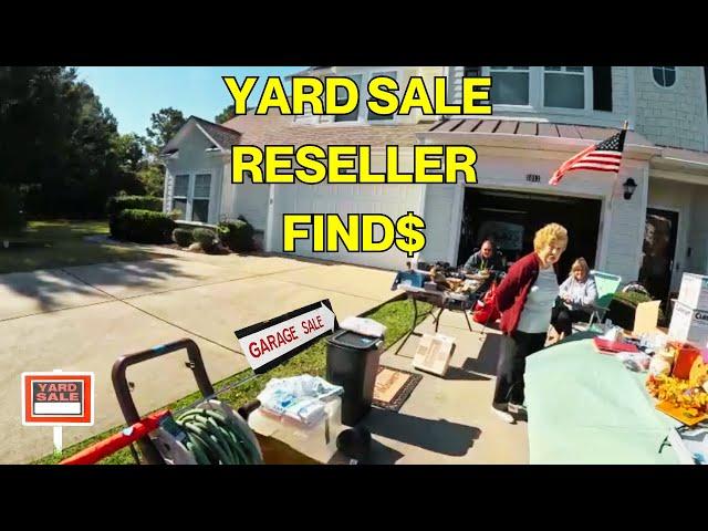 YARD SALE RESELLER GOING TO COMMUNITY GARAGE SALES?