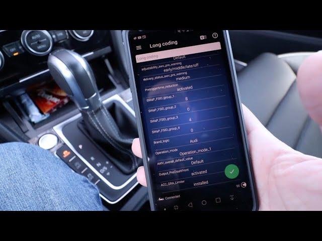 AUDI coding my Golf R for Improved Throttle Response OBDeleven PRO Long Coding - Netcruzer CARS