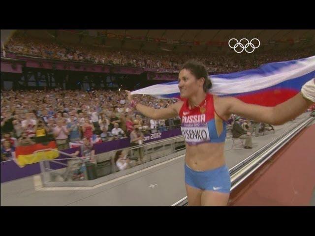 Tatyana Lysenko (RUS) Breaks Olympic Record To Win Hammer Throw Gold - London 2012 Olympics