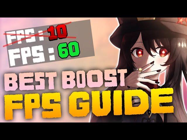 CARA NAIKIN FPS GENSHIN IMPACT CEPAT & MUDAH !!! (ULTIMATE FPS BOOST GUIDE)