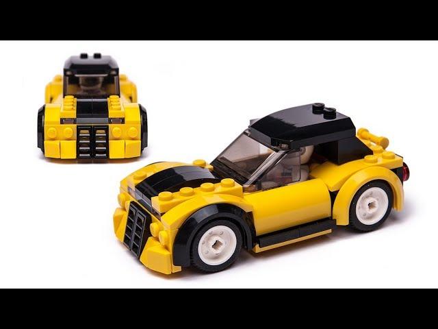 LEGO Rally Car 60113 alternative build MOC COUPE CAR