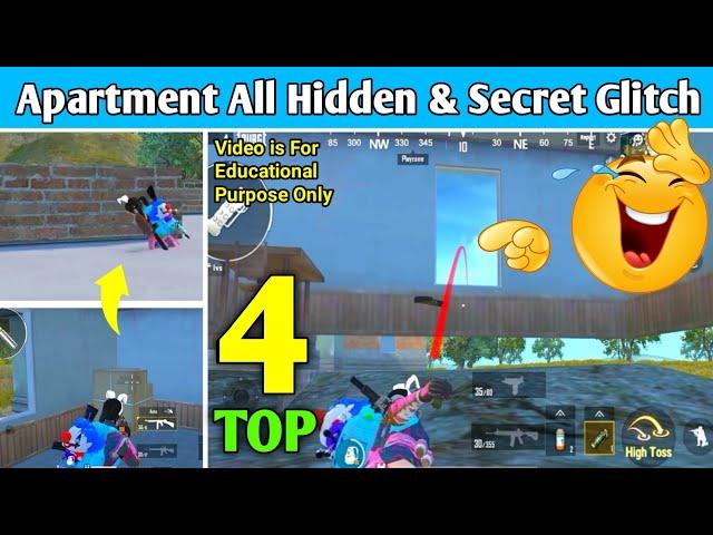 Apartment Top 4 Brand New Glitch In Pubg Mobile Lite By MaNi - X - YT ।।