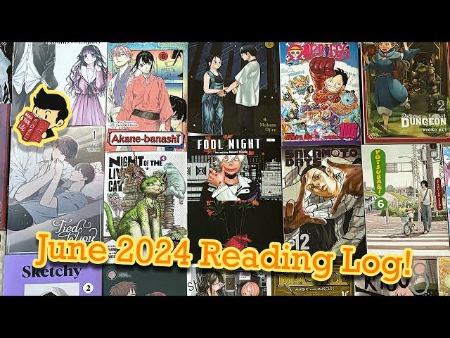 This Summer's Manga is SO GOOD - June 2024 Reading Log