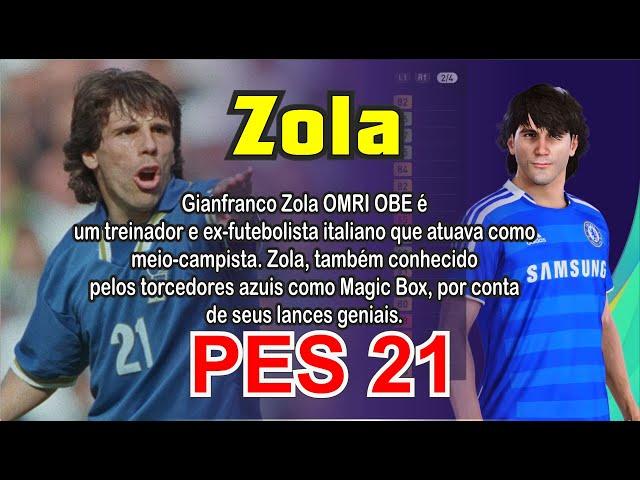 Criar Zola Chelsea Legend Pes21 #game #ps5 #pes22 #efootball #pesmobile #pes2021 #pes #ps4 #shorts