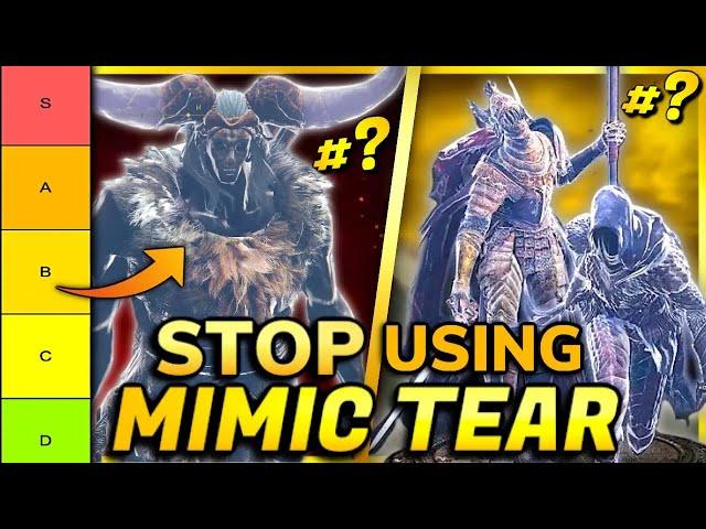 TOP 8 BEST Spirit Summons Better Than Mimic Tear (RANKED) Elden Ring