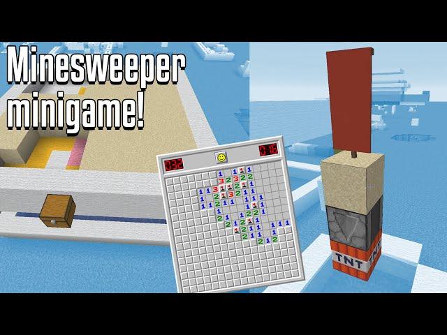Minesweeper Minigame • Minecraft Redstone Creation