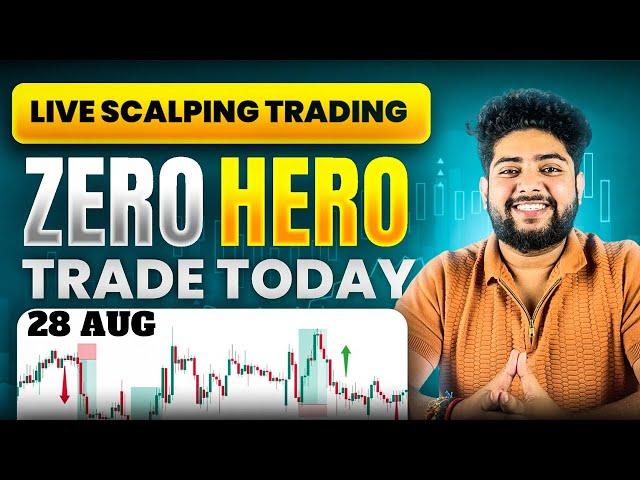 29 Aug zero hero live trading || Bank nifty trading #optionstrading #trading #livetrading #nifty50