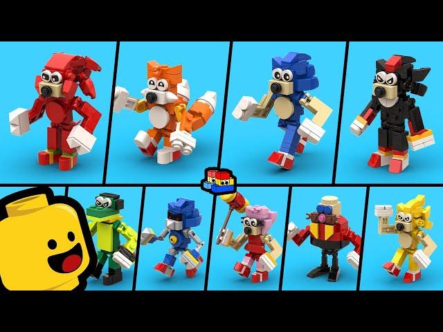 LEGO Sonic: How to Build Custom Minifigures