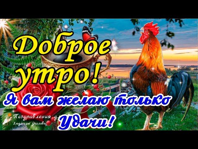 ️ Доброе Утро! Я вам желаю только Удачи! Утренний Позитив для Друзей!