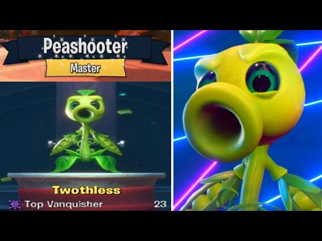 MASTER PEASHOOTER! All Upgrades - Plants vs Zombies Battle For Neighborville