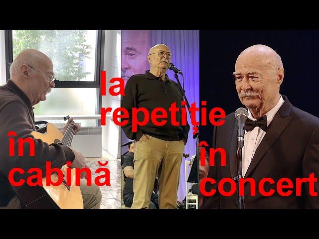 Tudor Gheorghe: de la cabină, de la repetiție, din concert