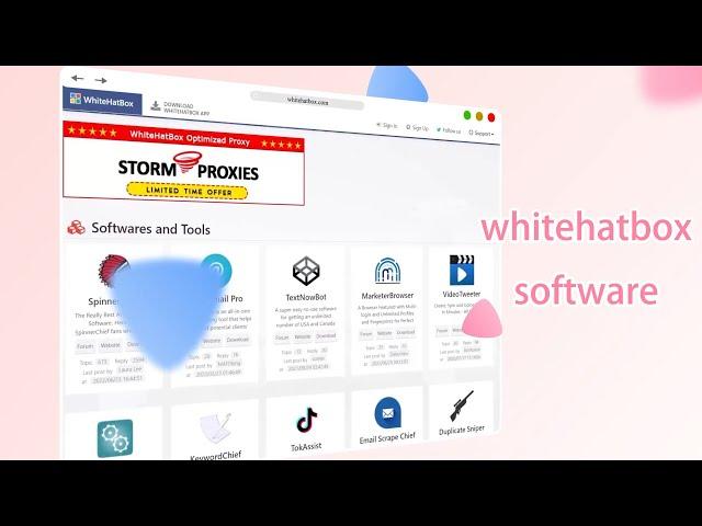 Whitehatbox Software & Tools