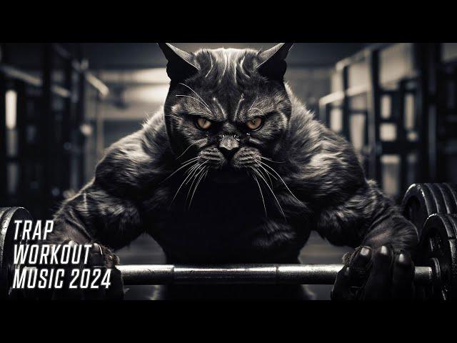 WORKOUT MUSIC 2024  POWERFUL HIPHOP TRAP & BASS  GYM MOTIVATION MUSIC 2024